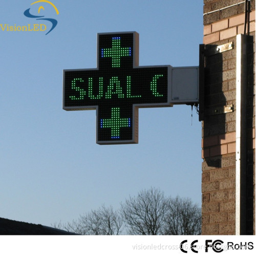 Factory LED Graphic Pharmacy Cross Displays